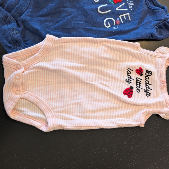 3 For $18 Carter's Navy and Red Baby Outfit Set - Picture 4 of 16